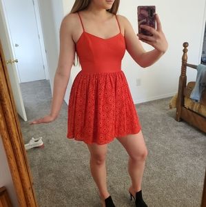 Gently Used Gianni Bini Red Mini Dress